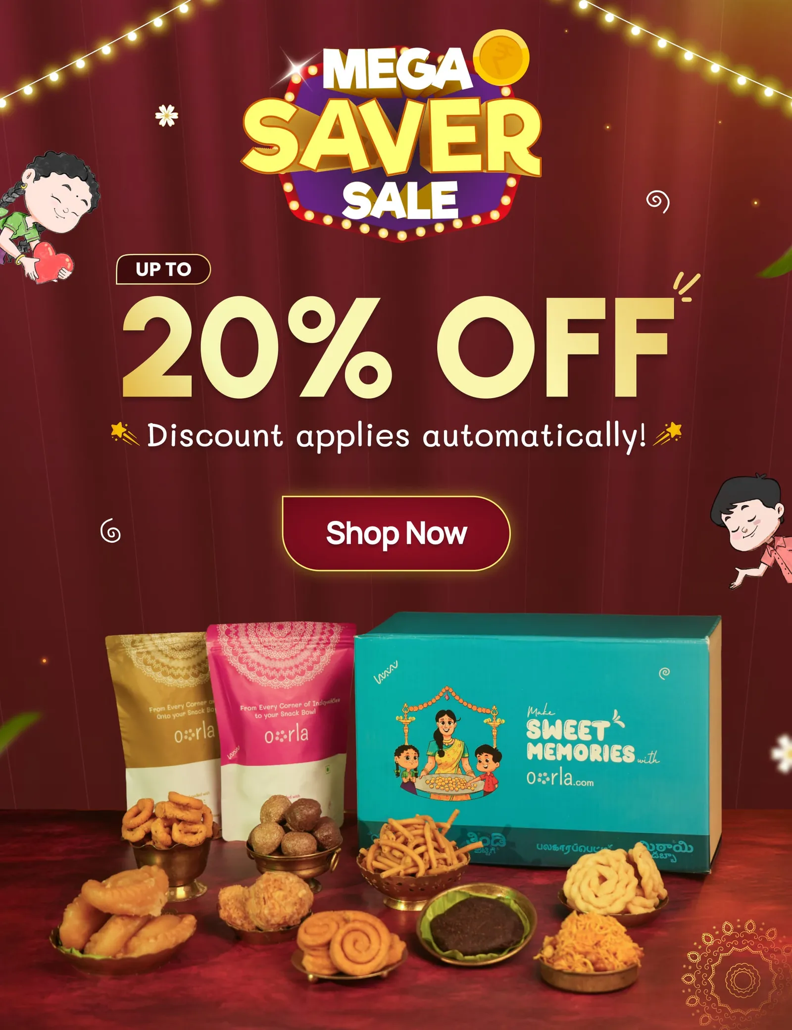 Up to 20% off